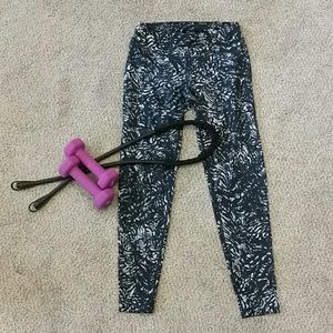 Jockey Essential Legging, Magnet gray print, sz M